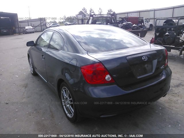 JTKDE177960128668 - 2006 TOYOTA SCION TC 灰色 照片 3