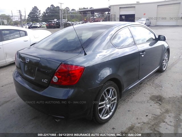 JTKDE177960128668 - 2006 TOYOTA SCION TC 灰色 照片 4