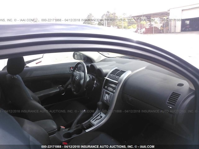 JTKDE177960128668 - 2006 TOYOTA SCION TC 灰色 照片 5