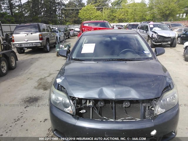 JTKDE177960128668 - 2006 TOYOTA SCION TC 灰色 照片 6