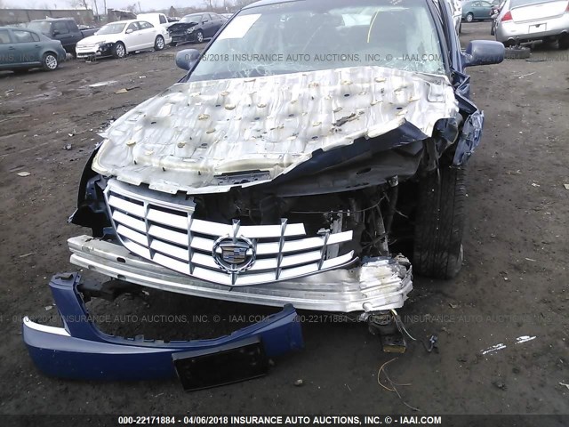 1G6KD57Y59U108192 - 2009 CADILLAC DTS BLUE photo 6