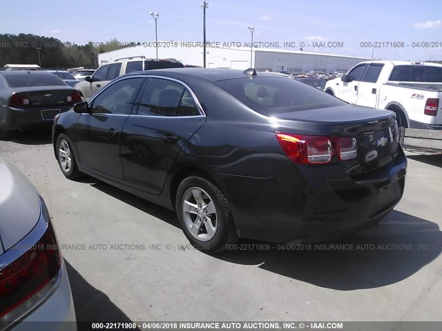 1G11B5SL6EF182691 - 2014 CHEVROLET MALIBU LS 黑色 照片 3