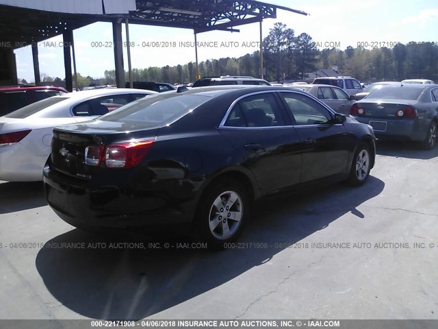 1G11B5SL6EF182691 - 2014 CHEVROLET MALIBU LS 黑色 照片 4