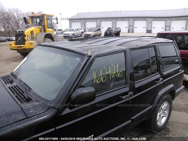 1J4FF58S01L542558 - 2001 JEEP CHEROKEE CLASSIC/LIMITED BLACK photo 6