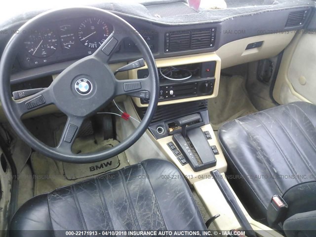 WBADK8304C7966673 - 1982 BMW 528 E AUTOMATIC CREAM photo 5