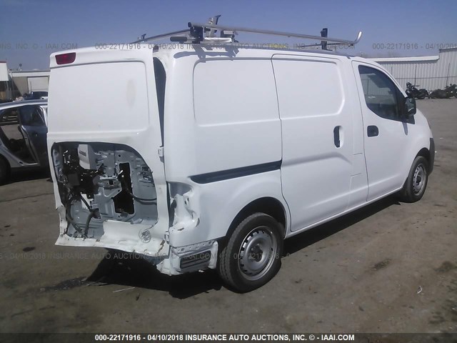 3N6CM0KN2GK698492 - 2016 NISSAN NV200 2.5S/2.5SV WHITE photo 4