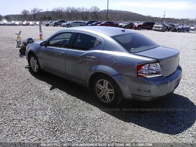 1B3LC56K18N228017 - 2008 DODGE AVENGER SXT SILVER photo 3