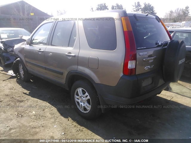 SHSRD78814U236834 - 2004 HONDA CR-V EX BROWN photo 3