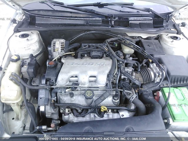 1G2NW52E3XM866065 - 1999 PONTIAC GRAND AM GT WHITE photo 10