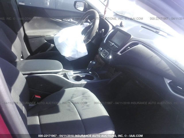 1G1ZB5ST6GF291710 - 2016 CHEVROLET MALIBU LS 栗色 照片 5