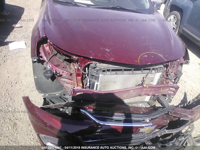 1G1ZB5ST6GF291710 - 2016 CHEVROLET MALIBU LS 栗色 照片 6