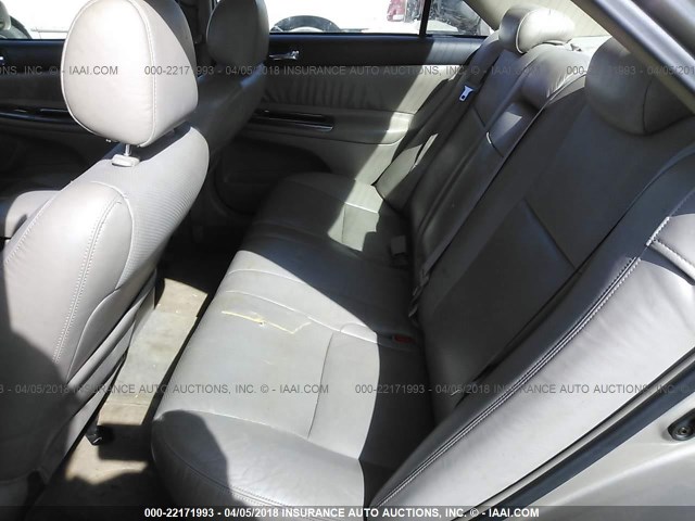4T1BF32K43U058533 - 2003 TOYOTA CAMRY LE/XLE/SE ოქროსფერი ფოტო 8