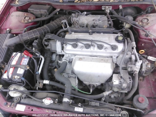 1HGCG66822A097693 - 2002 HONDA ACCORD EX/SE MAROON photo 10