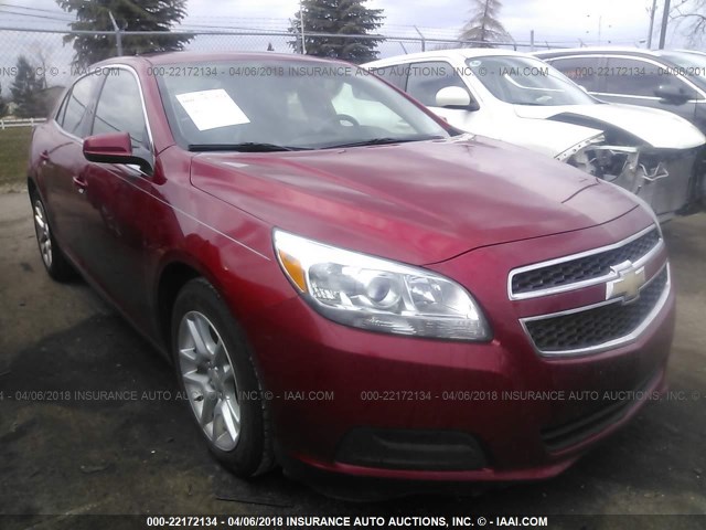 1G11D5RR7DF115293 - 2013 CHEVROLET MALIBU 1LT 红色 照片 1