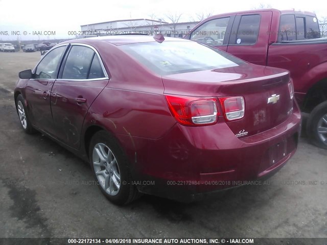 1G11D5RR7DF115293 - 2013 CHEVROLET MALIBU 1LT 红色 照片 3