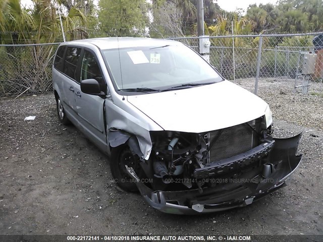 2D4RN4DE0AR336909 - 2010 DODGE GRAND CARAVAN SE GRAY photo 1