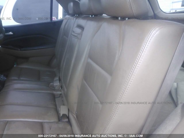 2HNYD18826H535658 - 2006 ACURA MDX TOURING GOLD photo 8