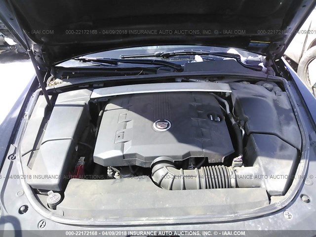 1G6DE5EG1A0103437 - 2010 CADILLAC CTS LUXURY COLLECTION 黑色 照片 10