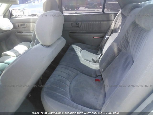 2G4WS52J131151876 - 2003 BUICK CENTURY CUSTOM GRAY photo 8