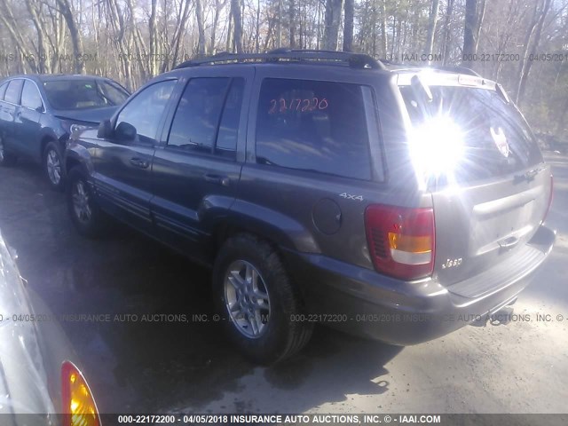 1J4GW68N0XC674703 - 1999 JEEP GRAND CHEROKEE LIMITED Champagne photo 3