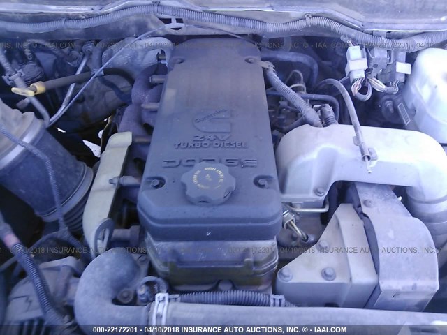 3D7KA28C64G143767 - 2004 DODGE RAM 2500 ST/SLT 银色 照片 10