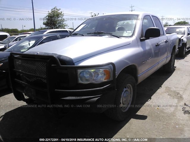 3D7KA28C64G143767 - 2004 DODGE RAM 2500 ST/SLT 银色 照片 2