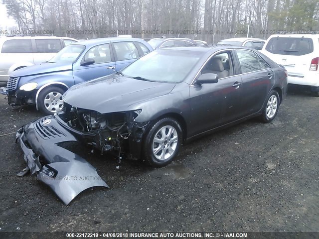 4T1BE46K67U570447 - 2007 TOYOTA CAMRY NEW GENERAT CE/LE/XLE/SE GRAY photo 2