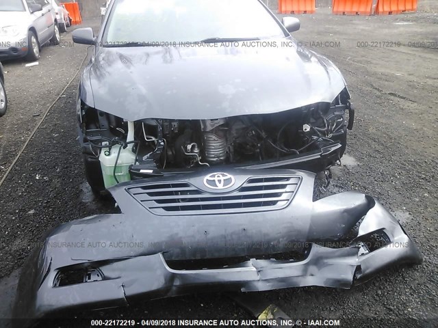 4T1BE46K67U570447 - 2007 TOYOTA CAMRY NEW GENERAT CE/LE/XLE/SE GRAY photo 6