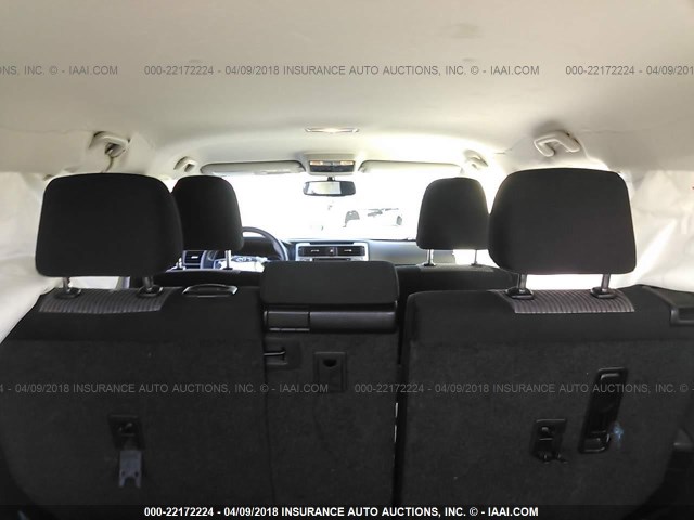 JTEBU5JR8G5307707 - 2016 TOYOTA 4RUNNER SR5 PREM/LTDL/TRAIL/TRD BLACK photo 8