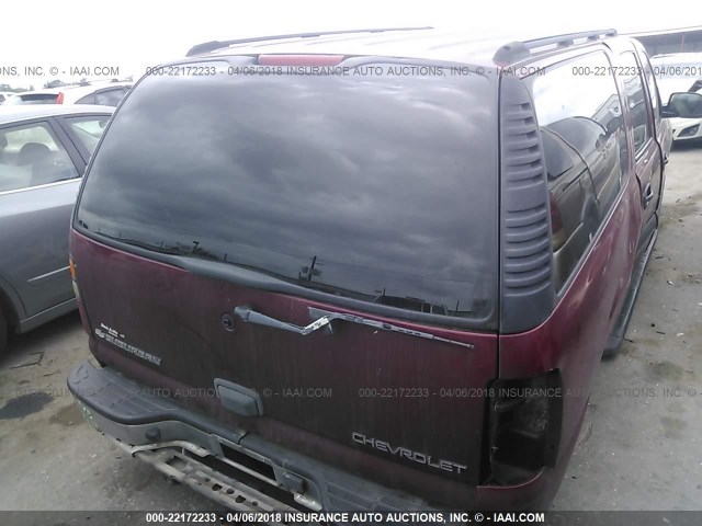 3GNEC16Z24G127057 - 2004 CHEVROLET SUBURBAN C1500 MAROON photo 4