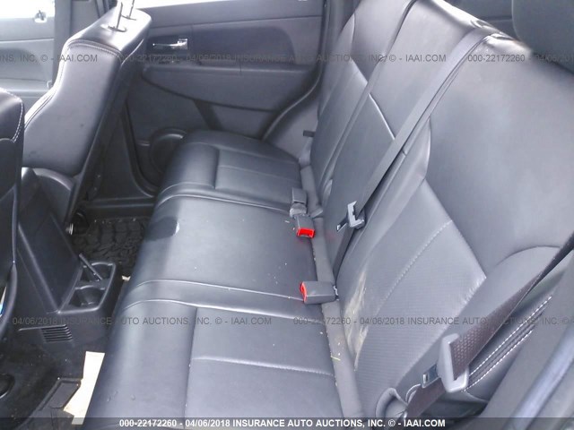 1C4PJMAK1CW216900 - 2012 JEEP LIBERTY SPORT BLACK photo 8