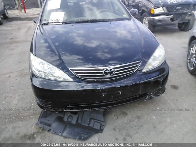 4T1BE32K75U409702 - 2005 TOYOTA CAMRY LE/XLE/SE 黑色 照片 6