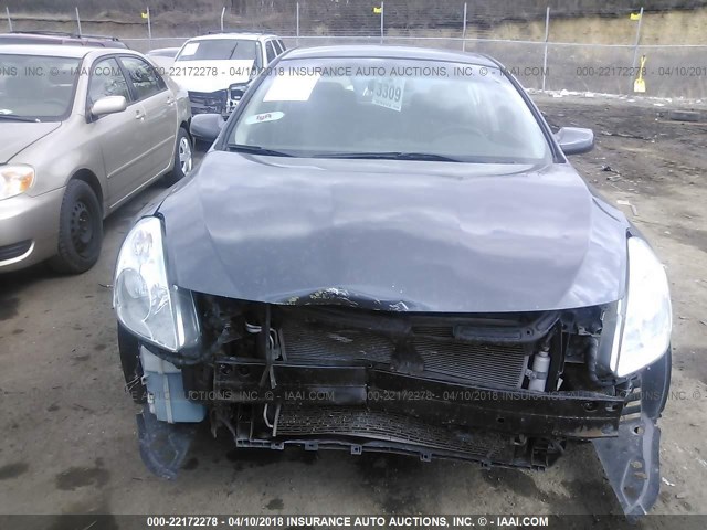 1N4AL2AP9AN490452 - 2010 NISSAN ALTIMA S GRAY photo 6