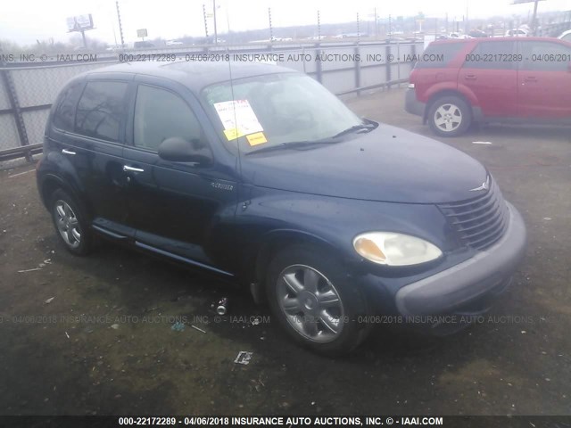 3C4FY58B12T327955 - 2002 CHRYSLER PT CRUISER TOURING BLUE photo 1