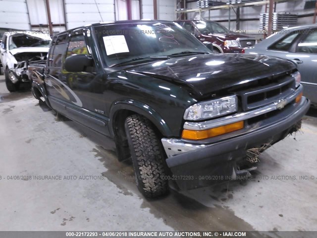 1GCDT13W82K110123 - 2002 CHEVROLET S TRUCK S10 GREEN photo 6