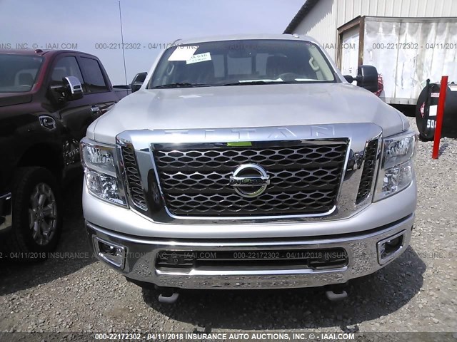 1N6BA1C40HN533620 - 2017 NISSAN TITAN XD SV/PRO-4X SILVER photo 6