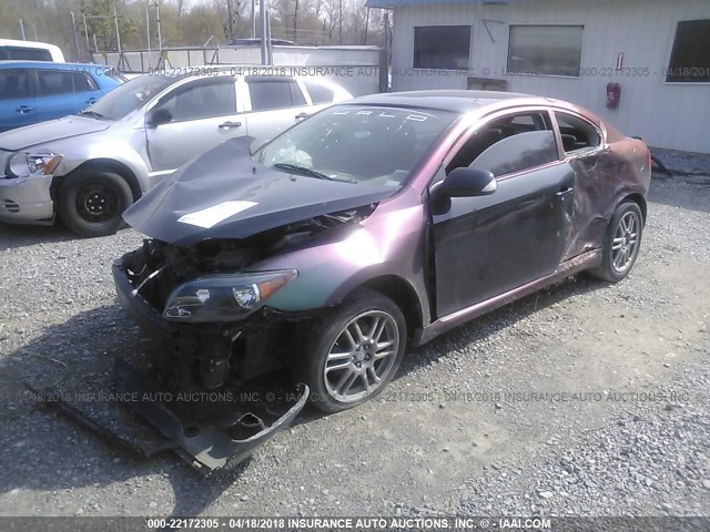 JTKDE177060135945 - 2006 TOYOTA SCION TC 黑色 照片 2