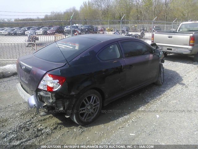 JTKDE177060135945 - 2006 TOYOTA SCION TC 黑色 照片 4
