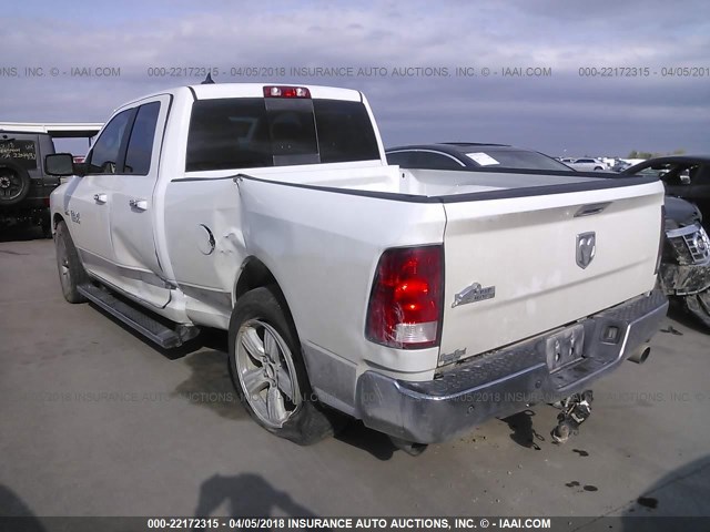 1C6RR6GT7DS680741 - 2013 RAM 1500 SLT WHITE photo 3