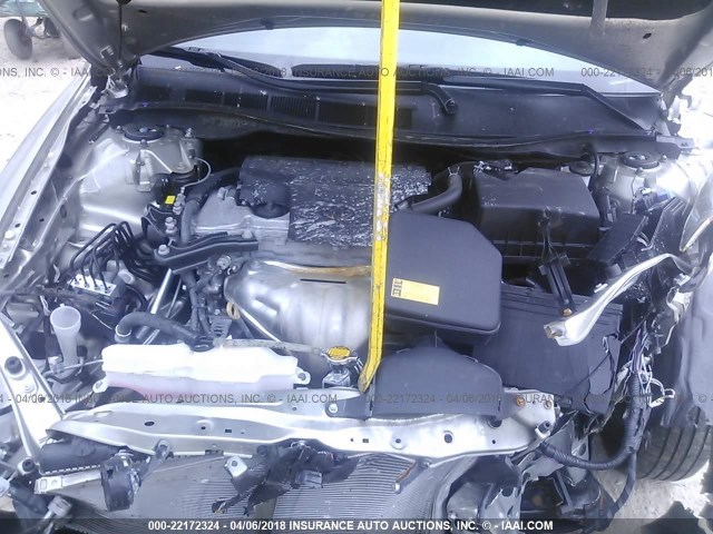 4T1BF1FK5EU805140 - 2014 TOYOTA CAMRY L/SE/LE/XLE TAN photo 10