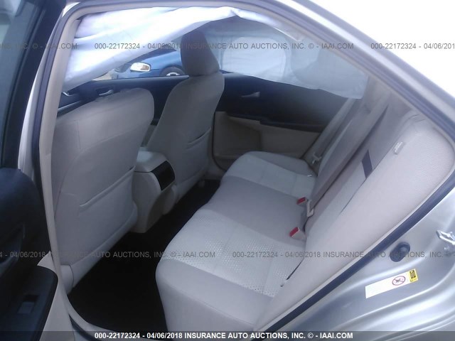 4T1BF1FK5EU805140 - 2014 TOYOTA CAMRY L/SE/LE/XLE TAN photo 8