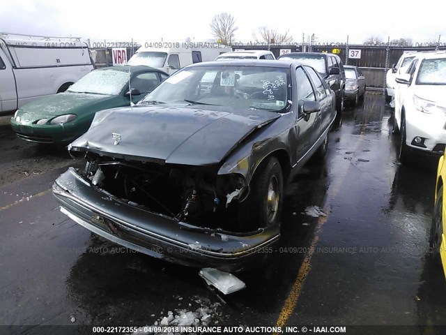 1G1BN53E2MR105860 - 1991 CHEVROLET CAPRICE CLASSIC/LTZ GRAY photo 2