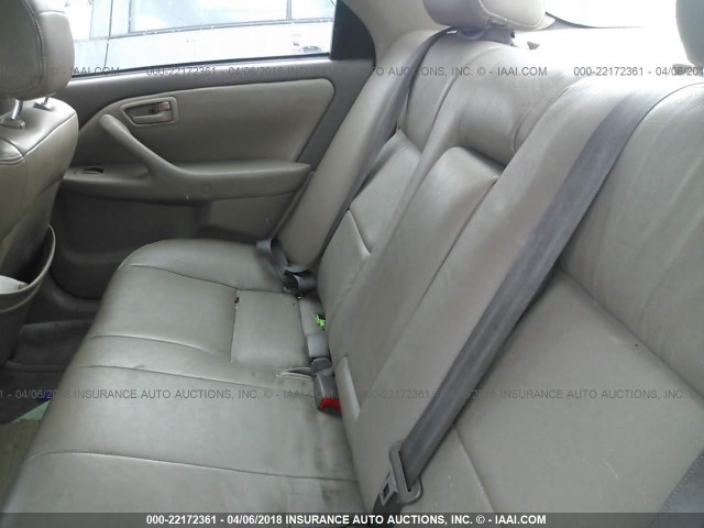 4T1BF22K0WU041730 - 1998 TOYOTA CAMRY CE/LE/XLE 金色 照片 8