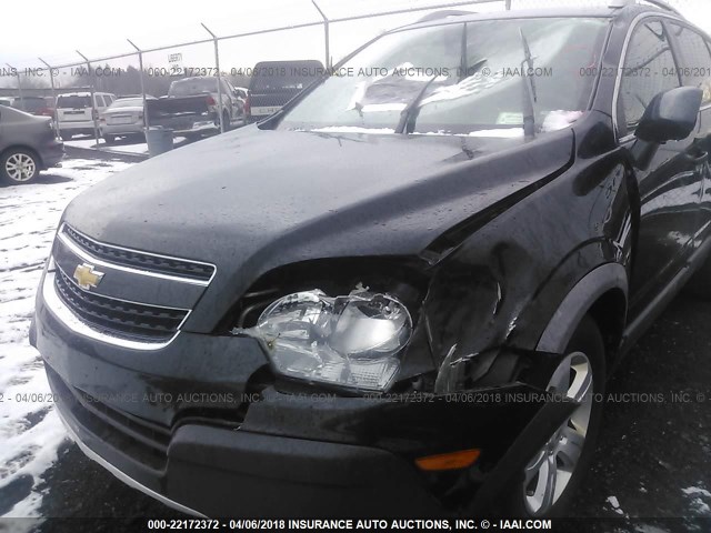 3GNAL2EKXES613915 - 2014 CHEVROLET CAPTIVA LS 黑色 照片 6