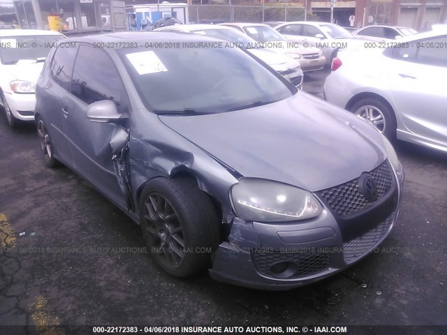 WVWEV71K17W215605 - 2007 VOLKSWAGEN NEW GTI GRAY photo 1