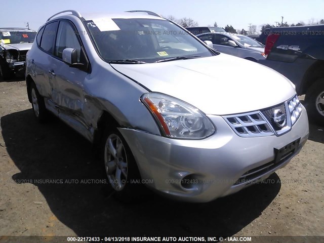 JN8AS5MV8BW685449 - 2011 NISSAN ROGUE S/SV/KROM SILVER photo 1