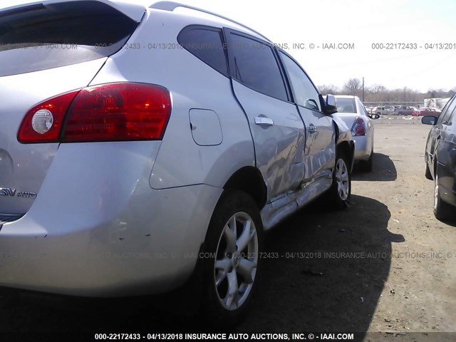 JN8AS5MV8BW685449 - 2011 NISSAN ROGUE S/SV/KROM SILVER photo 6