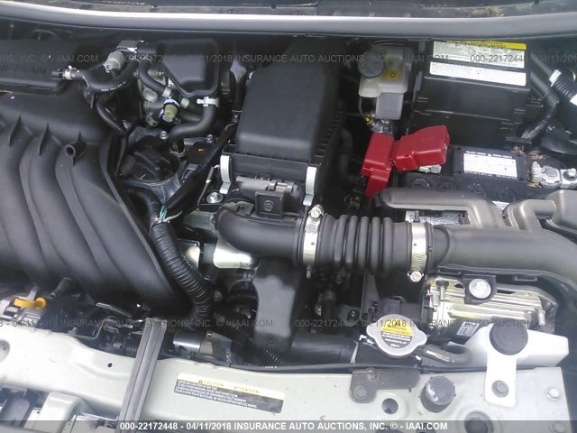 3N1CE2CP8GL364427 - 2016 NISSAN VERSA NOTE S/S PLUS/SV/SL/SR WHITE photo 10