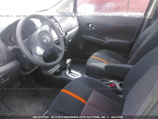 3N1CE2CP8GL364427 - 2016 NISSAN VERSA NOTE S/S PLUS/SV/SL/SR WHITE photo 5