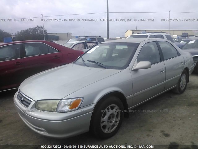 4T1BG22K51U047514 - 2001 TOYOTA CAMRY CE/LE/XLE 银色 照片 2